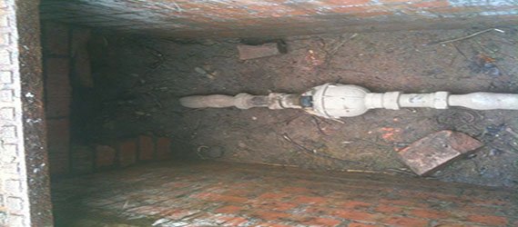 Water pipe repairs